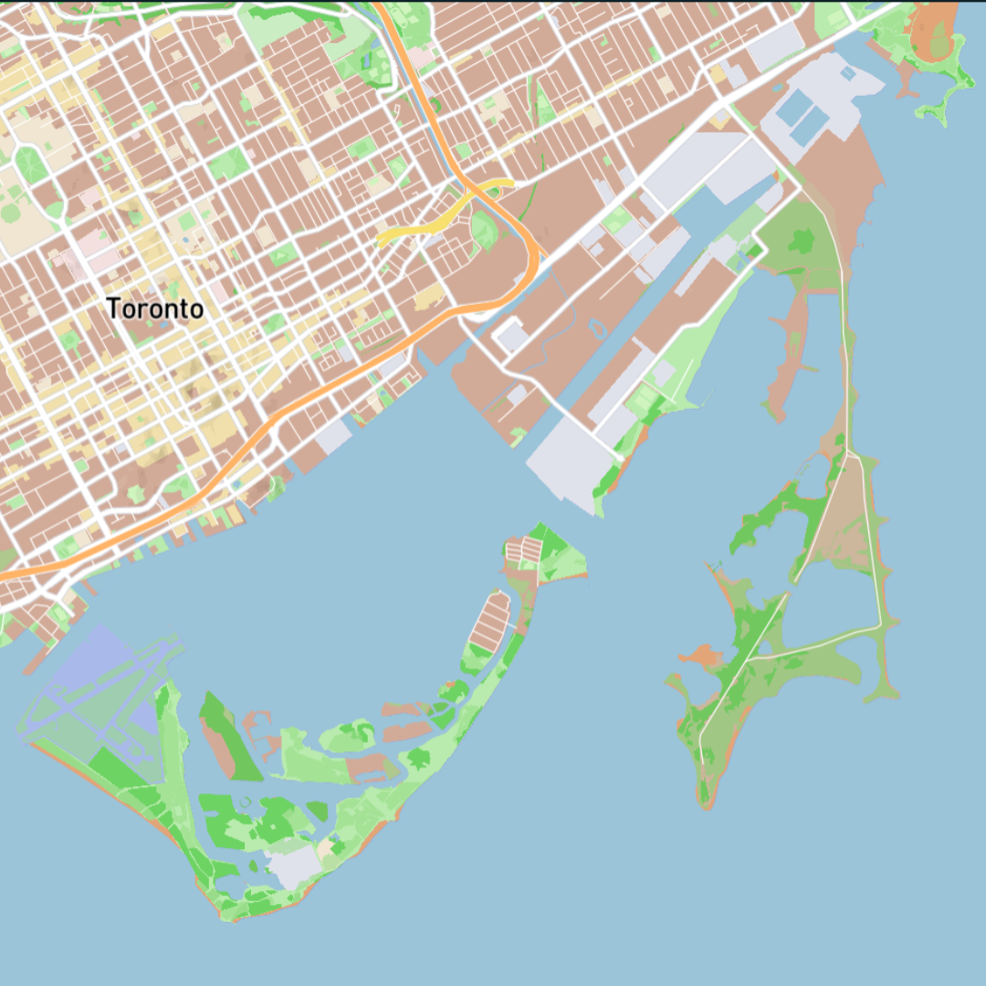 And I started playing around with the colors and the text that shows up on the map.